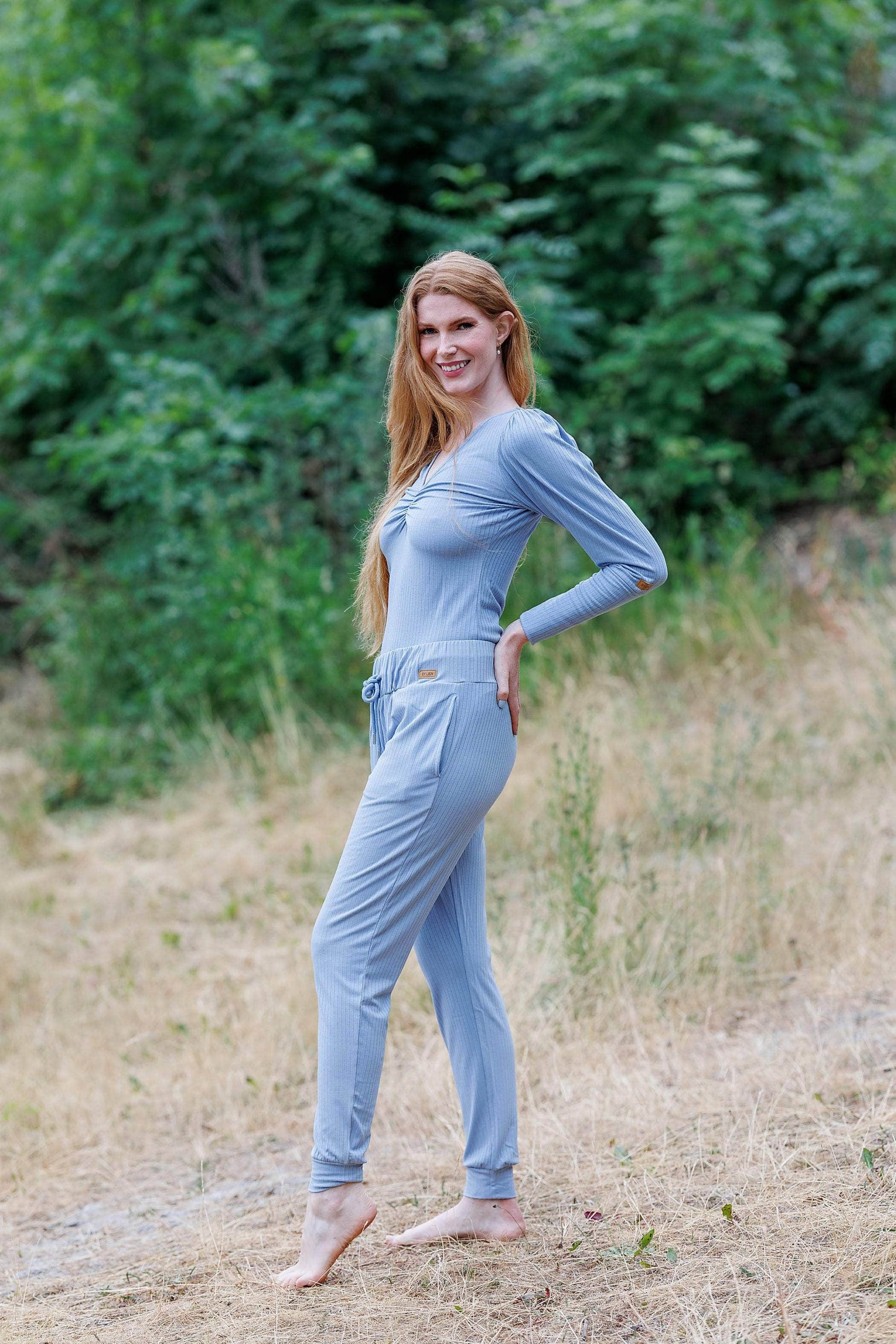 ByLien-Shop Relax Loungewear Bukse - Forever Blue