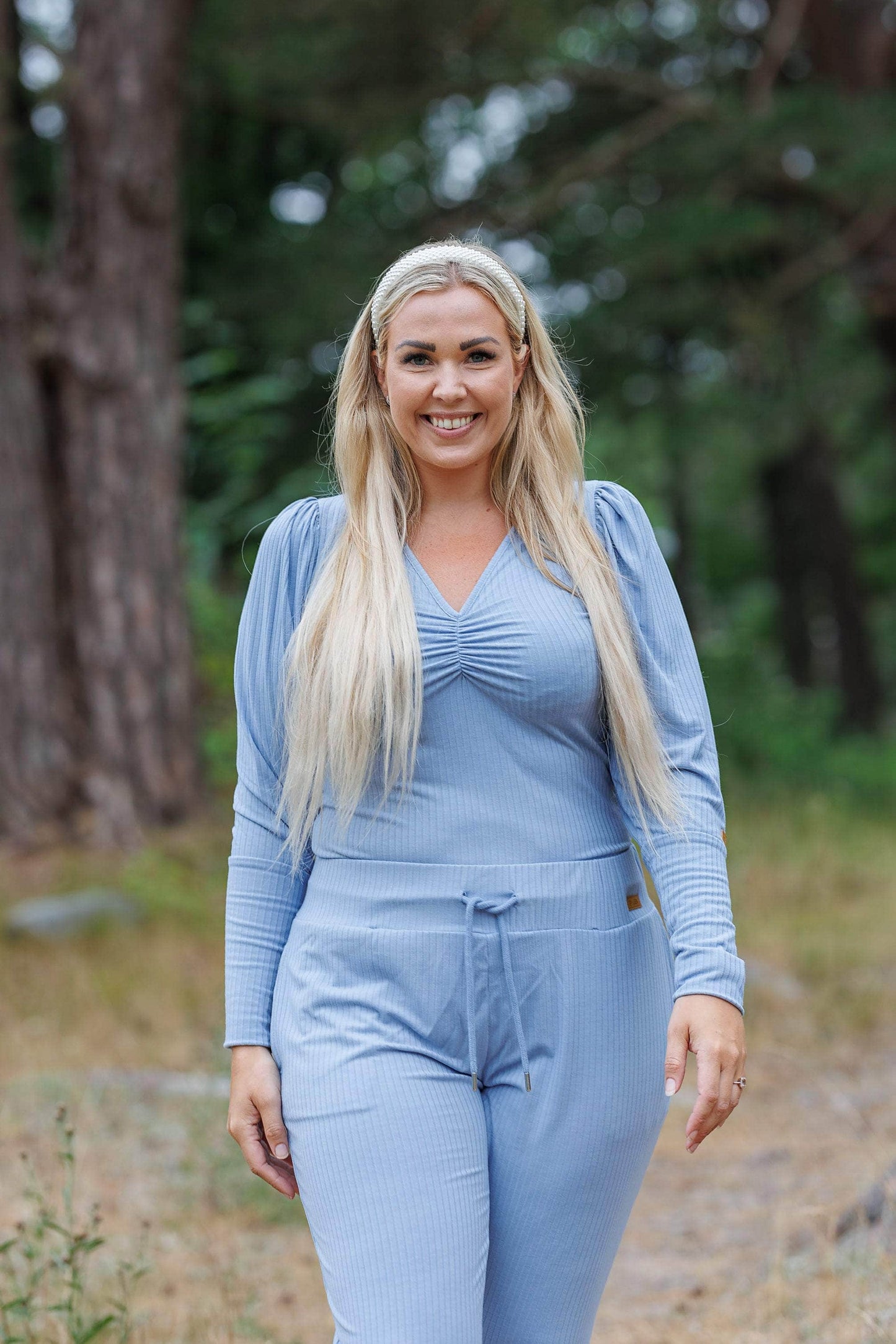 ByLien-Shop Relax Loungewear Bukse - Forever Blue