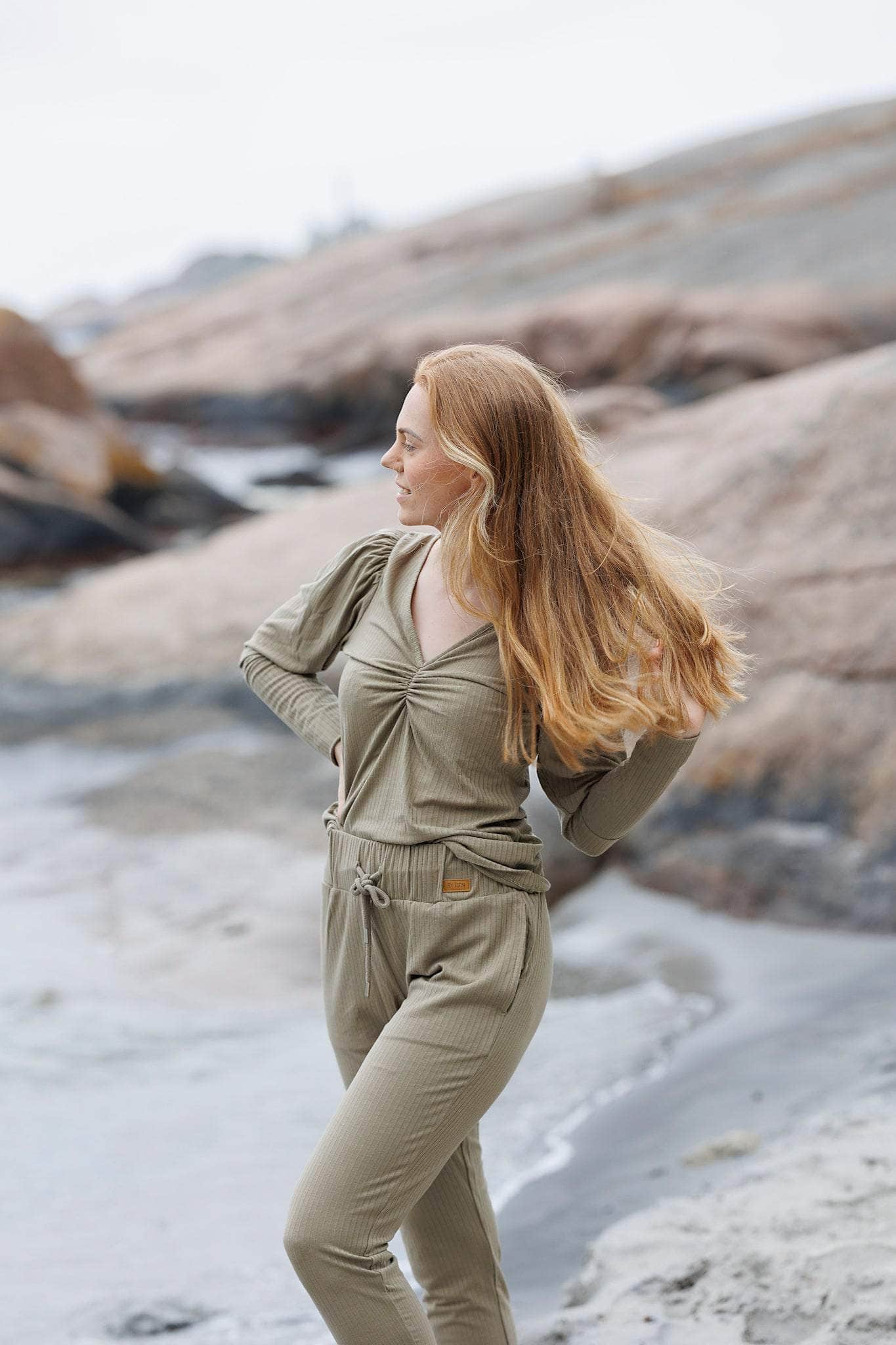 ByLien-Shop Relax Loungewear Bukse - Shadow
