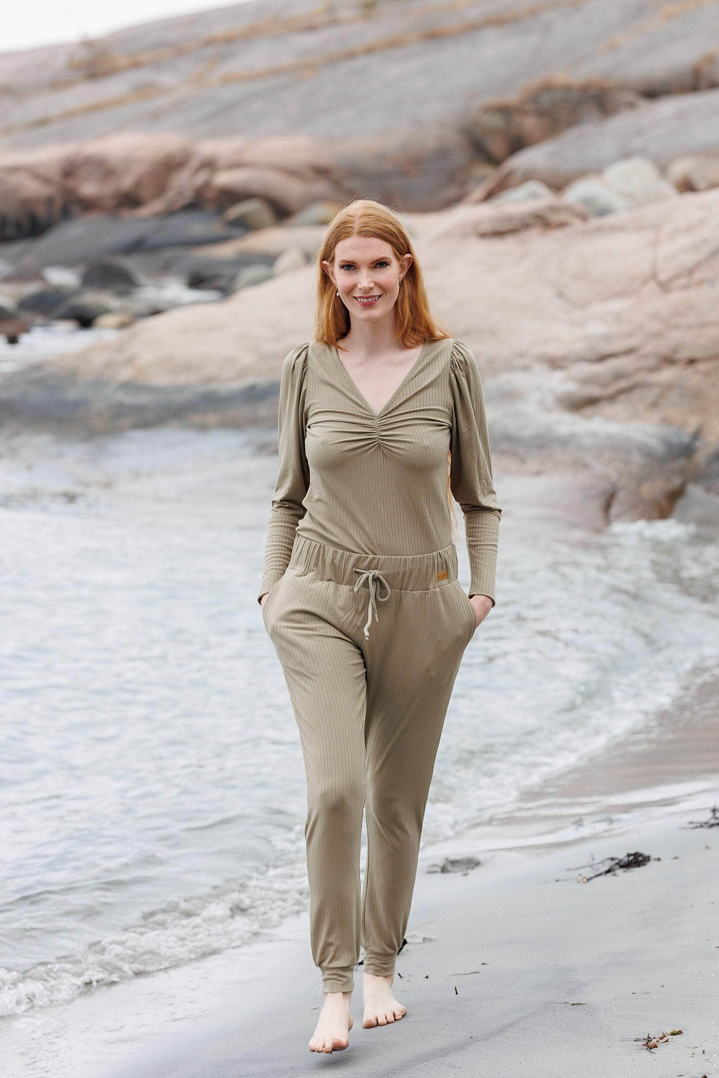 ByLien-Shop Relax Loungewear Bukse - Shadow