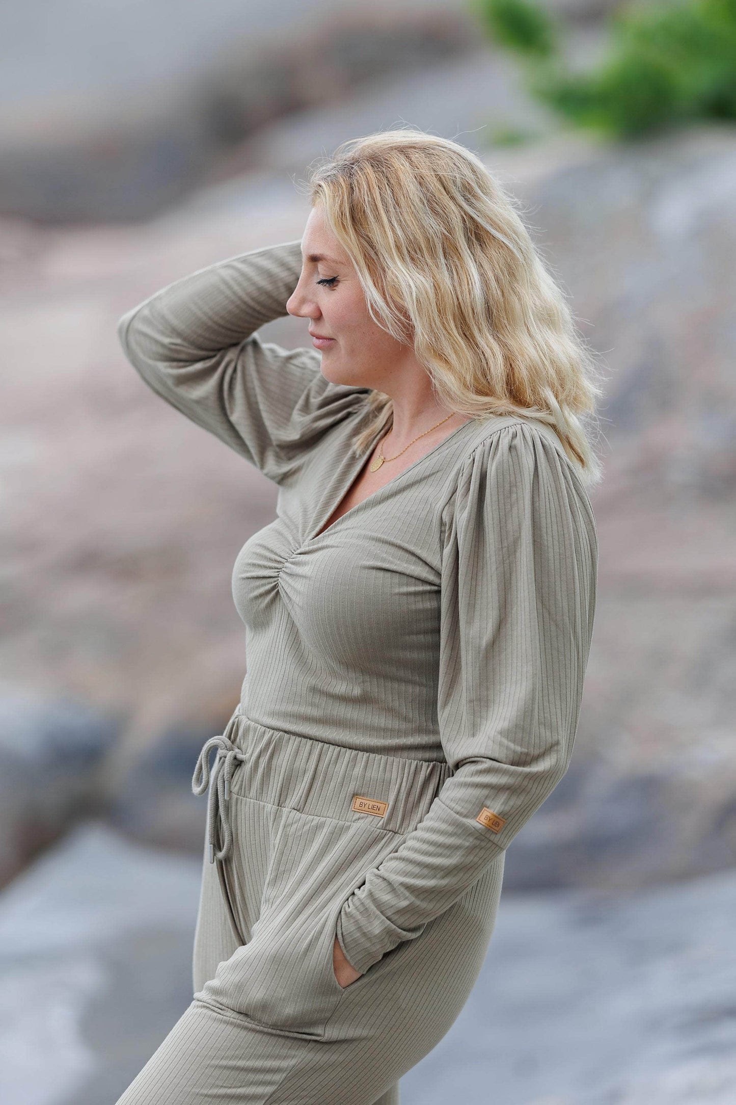 ByLien-Shop Relax Loungewear Bukse - Shadow
