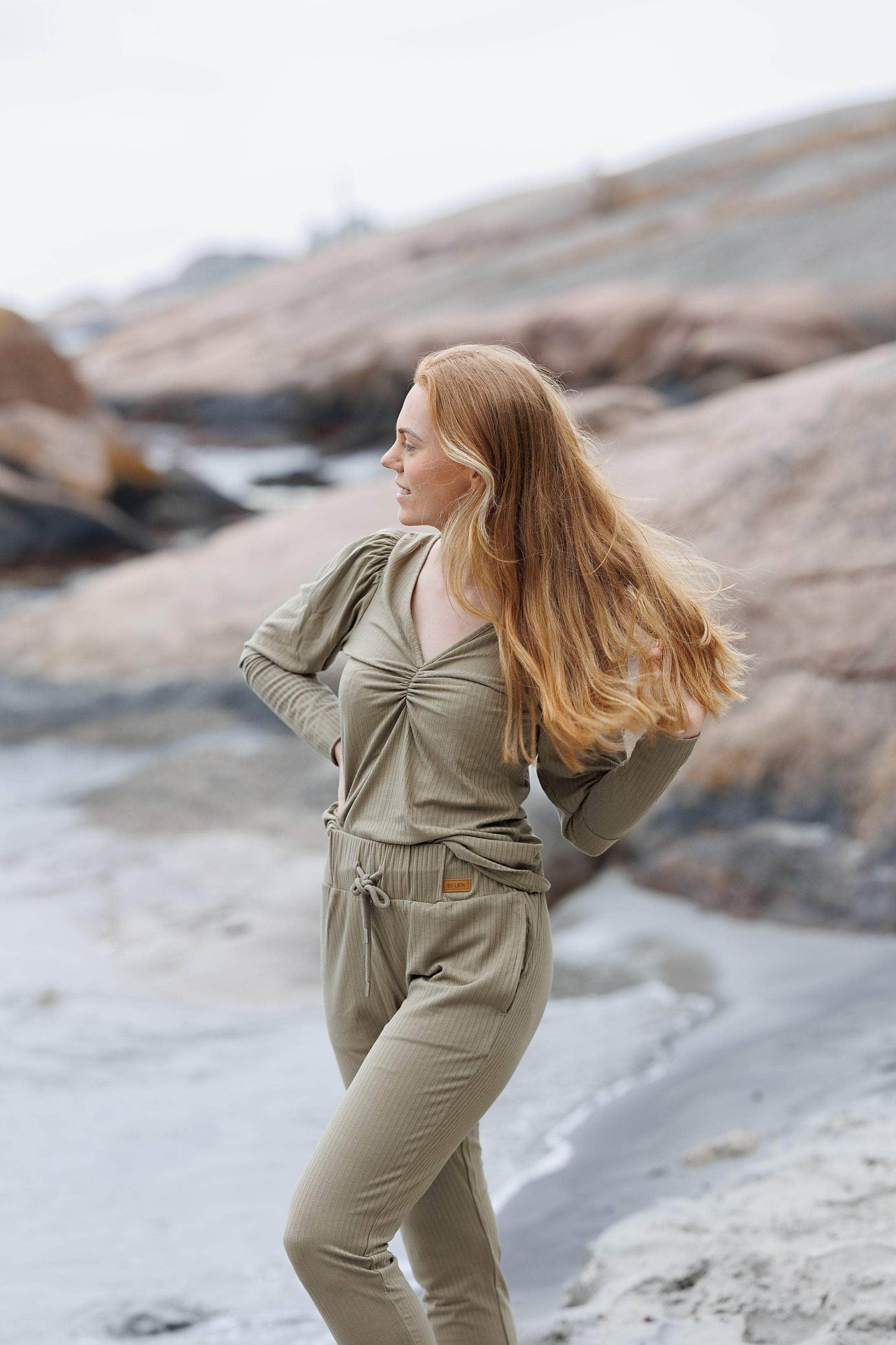 ByLien-Shop Relax Loungewear Bukse - Shadow