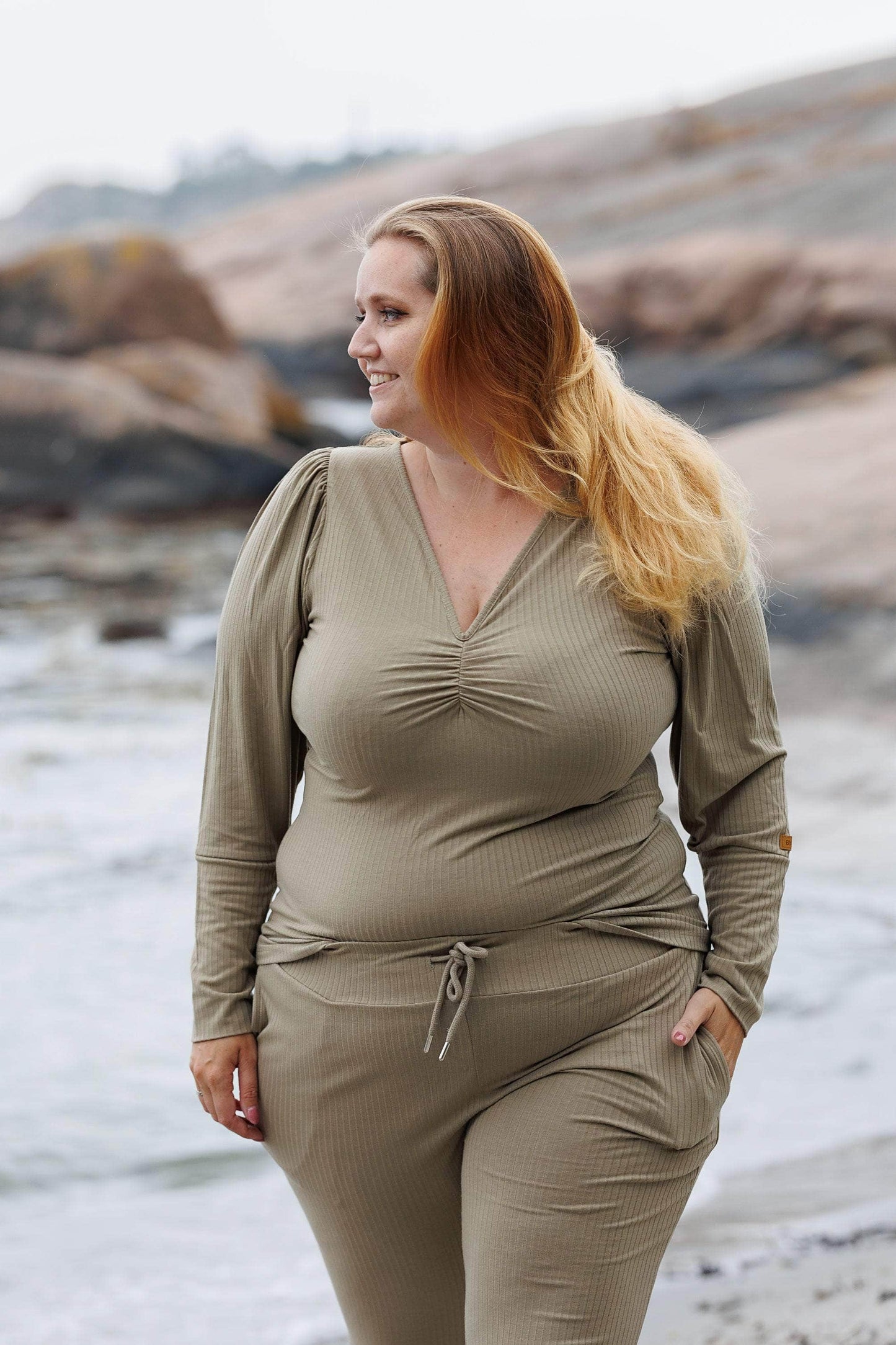 ByLien-Shop Relax Loungewear Bukse - Shadow