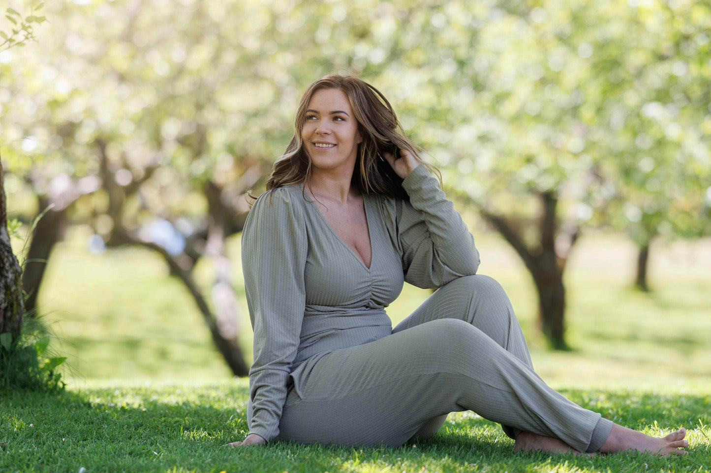 ByLien-Shop Relax Loungewear Bukse - Shadow