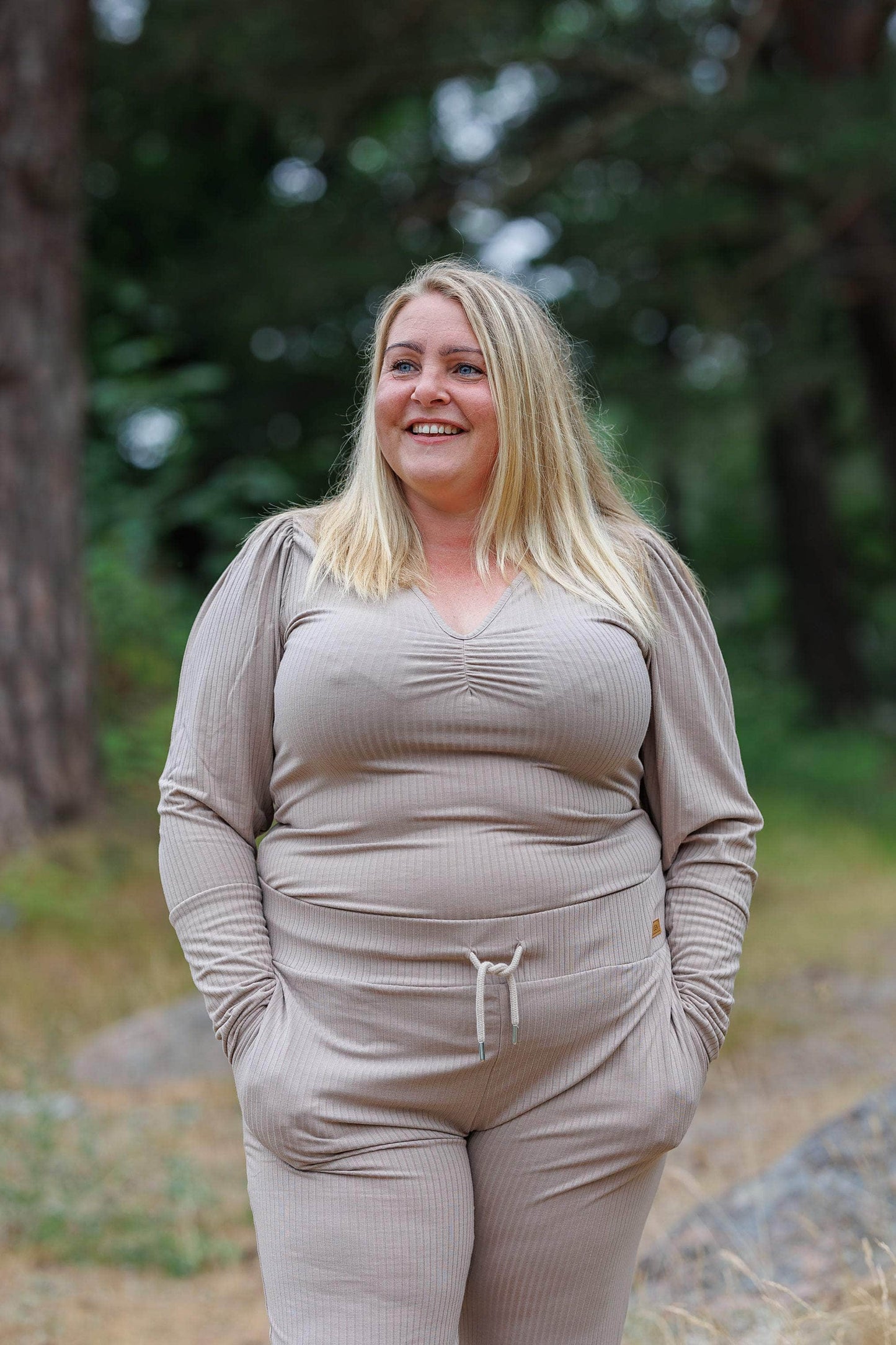 ByLien-Shop Relax Loungewear Bukse - Simply Taupe