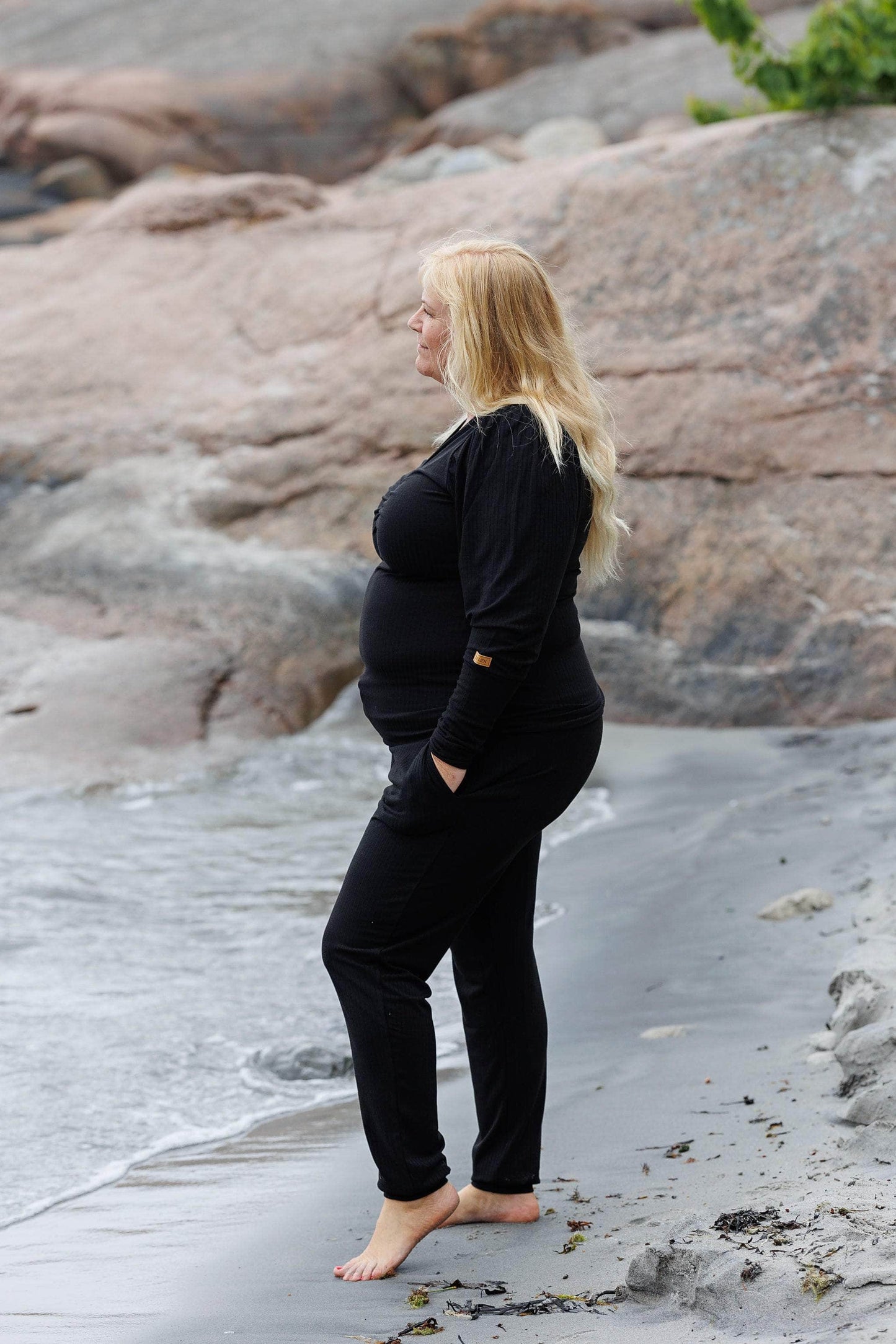 ByLien-Shop Relax Loungewear Genser - Black Onyx
