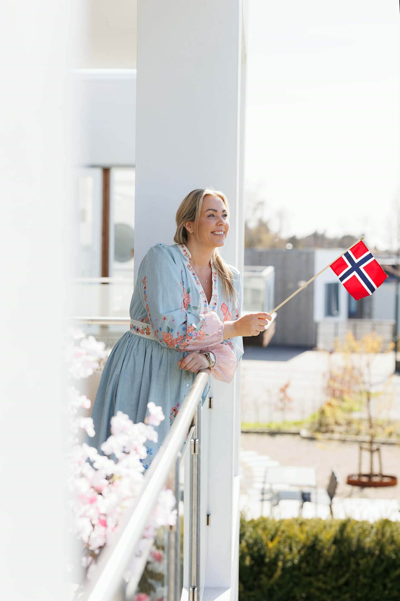 By Lien Bloom Dress - Blå