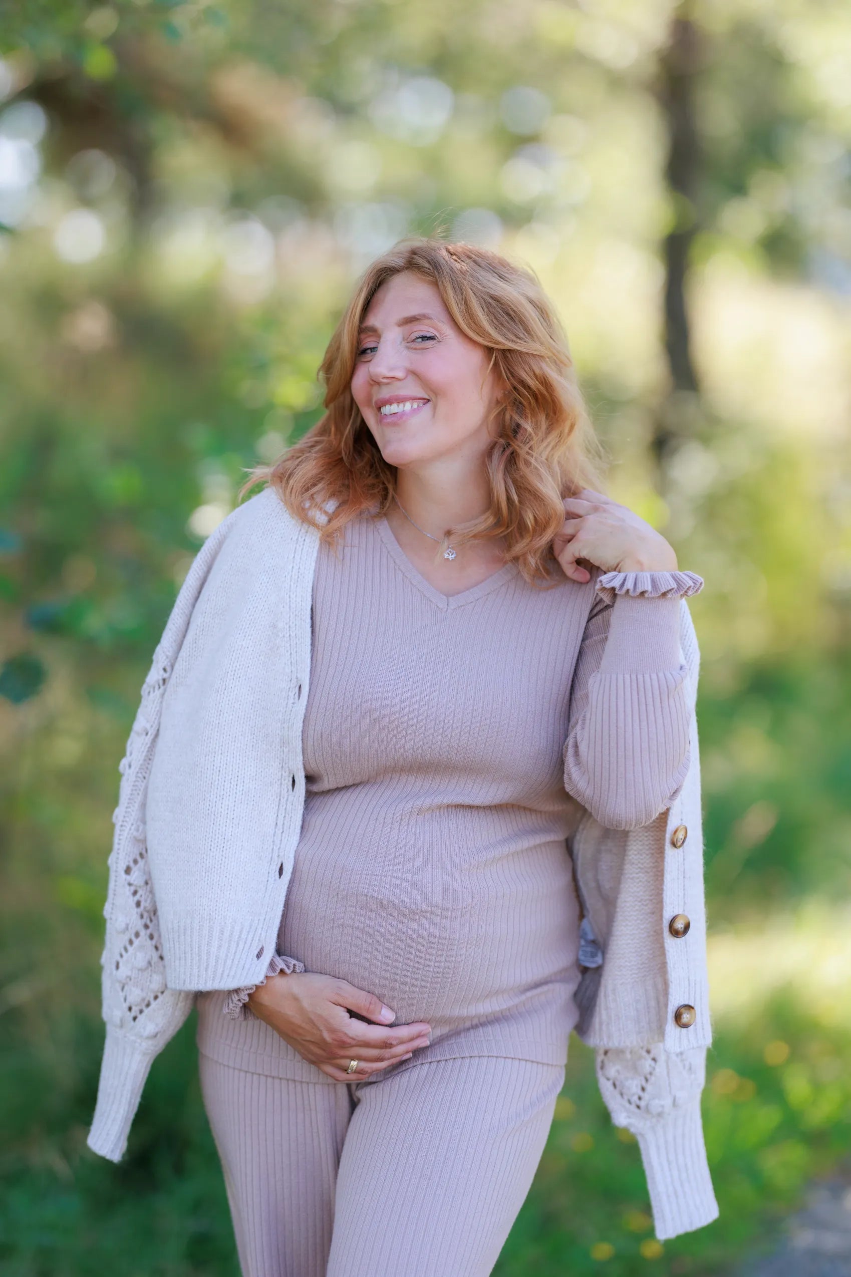 By Lien Bubble Cardigan - French Oak