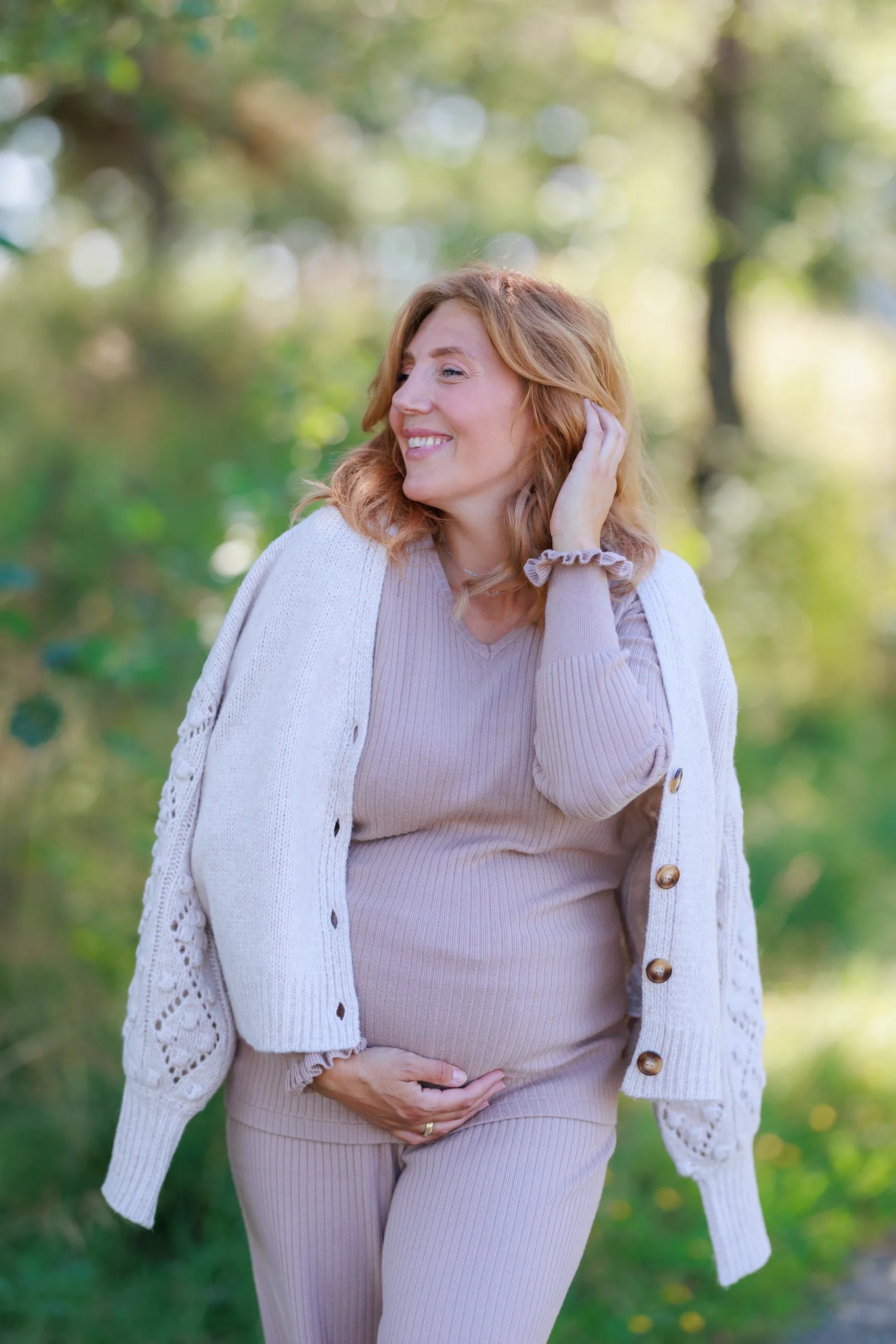 By Lien Bubble Cardigan - French Oak