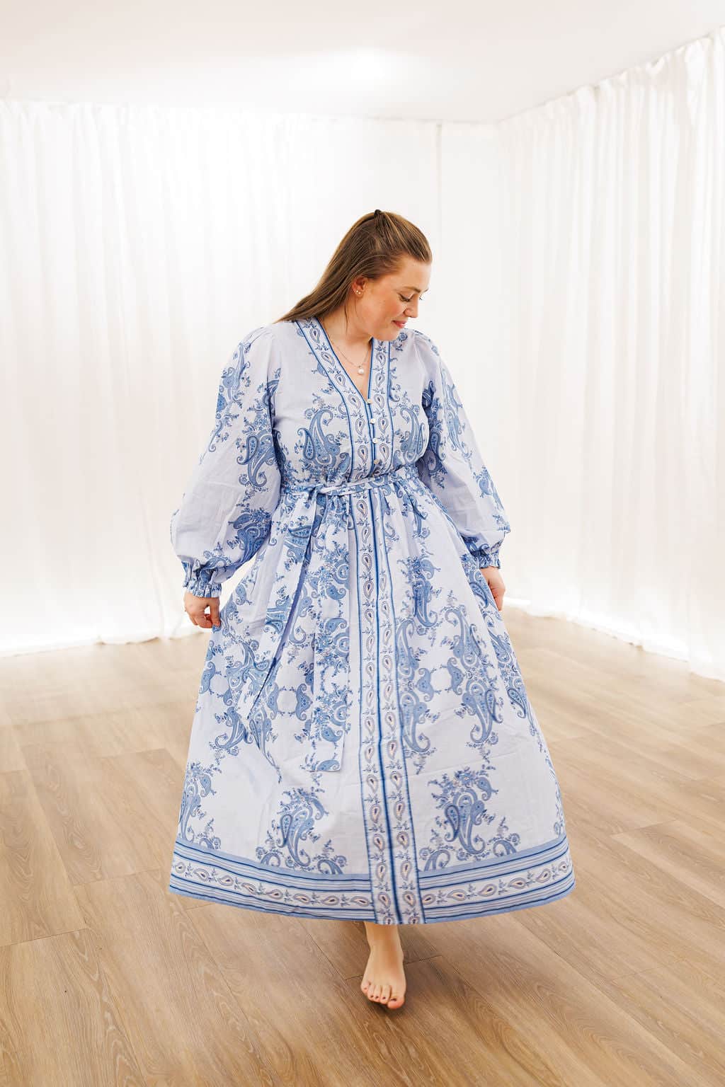 By Lien Cannes Maxi Dress - Blue Heaven