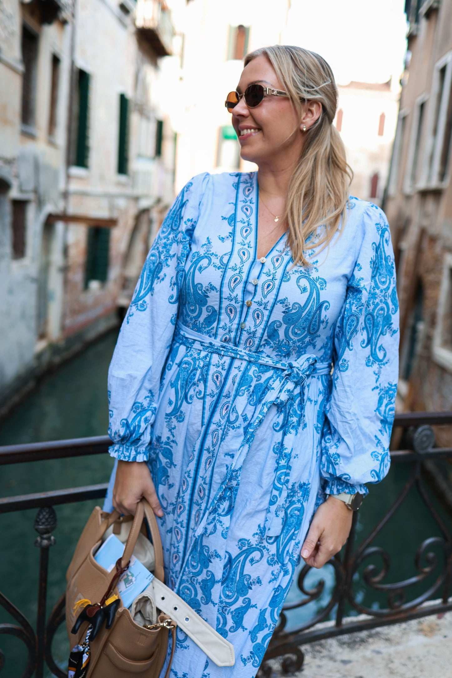 By Lien Cannes Maxi Dress - Blue Heaven