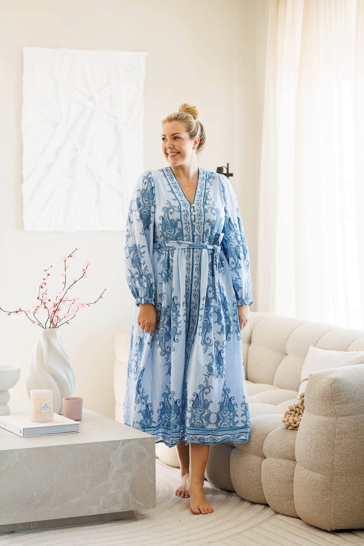 By Lien Cannes Maxi Dress - Blue Heaven