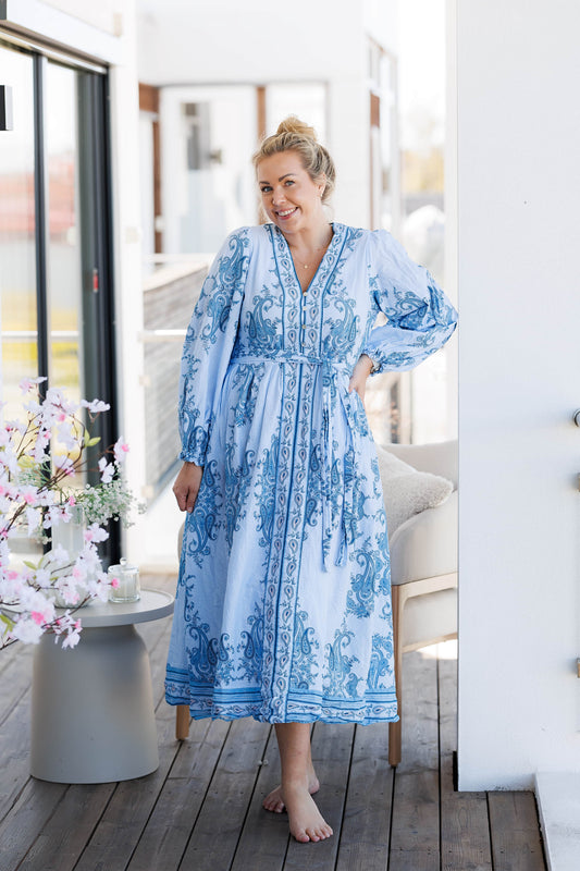 By Lien Cannes Maxi Dress - Blue Heaven