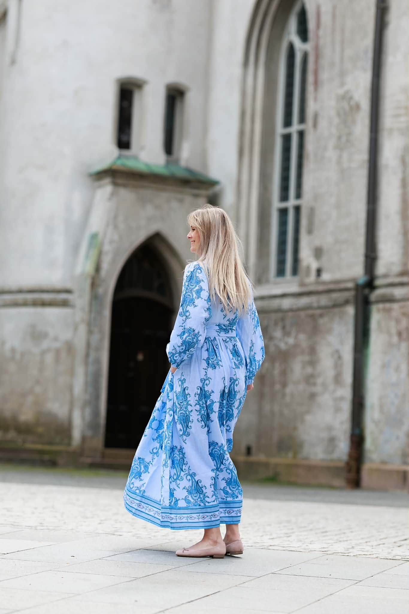 By Lien Cannes Maxi Dress - Blue Heaven
