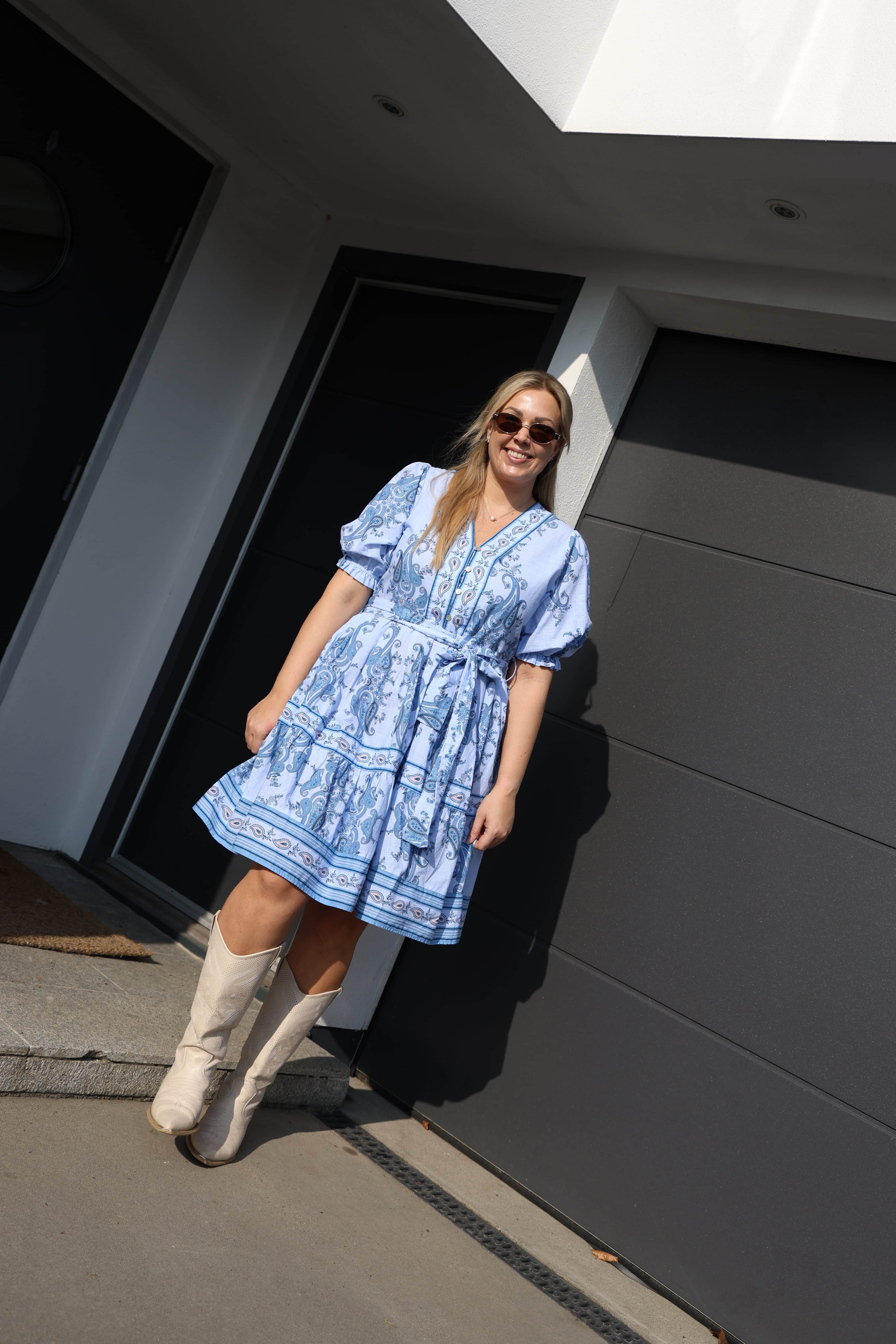 By Lien Cannes Summer Dress - Blue Heaven