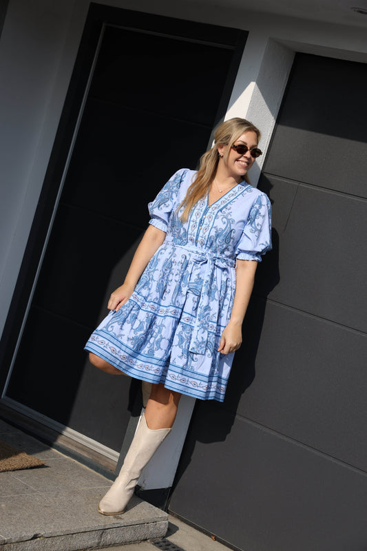 By Lien Cannes Summer Dress - Blue Heaven