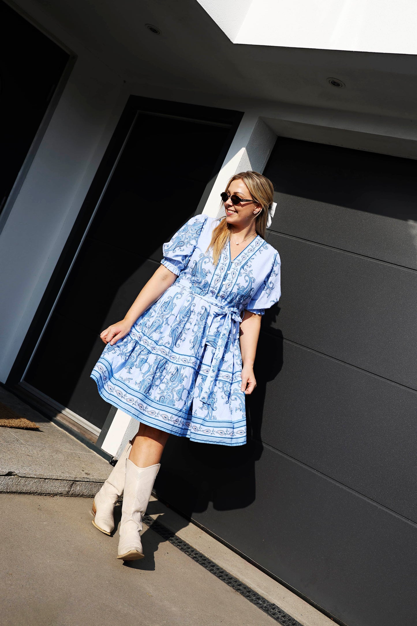 By Lien Cannes Summer Dress - Blue Heaven