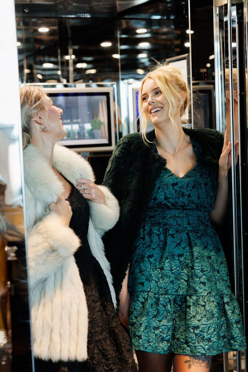 By Lien Celebrate Bow Kjole - Grønn