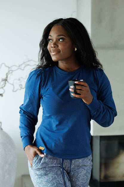 By Lien Comfort Pysj - Dame - Estate Blue