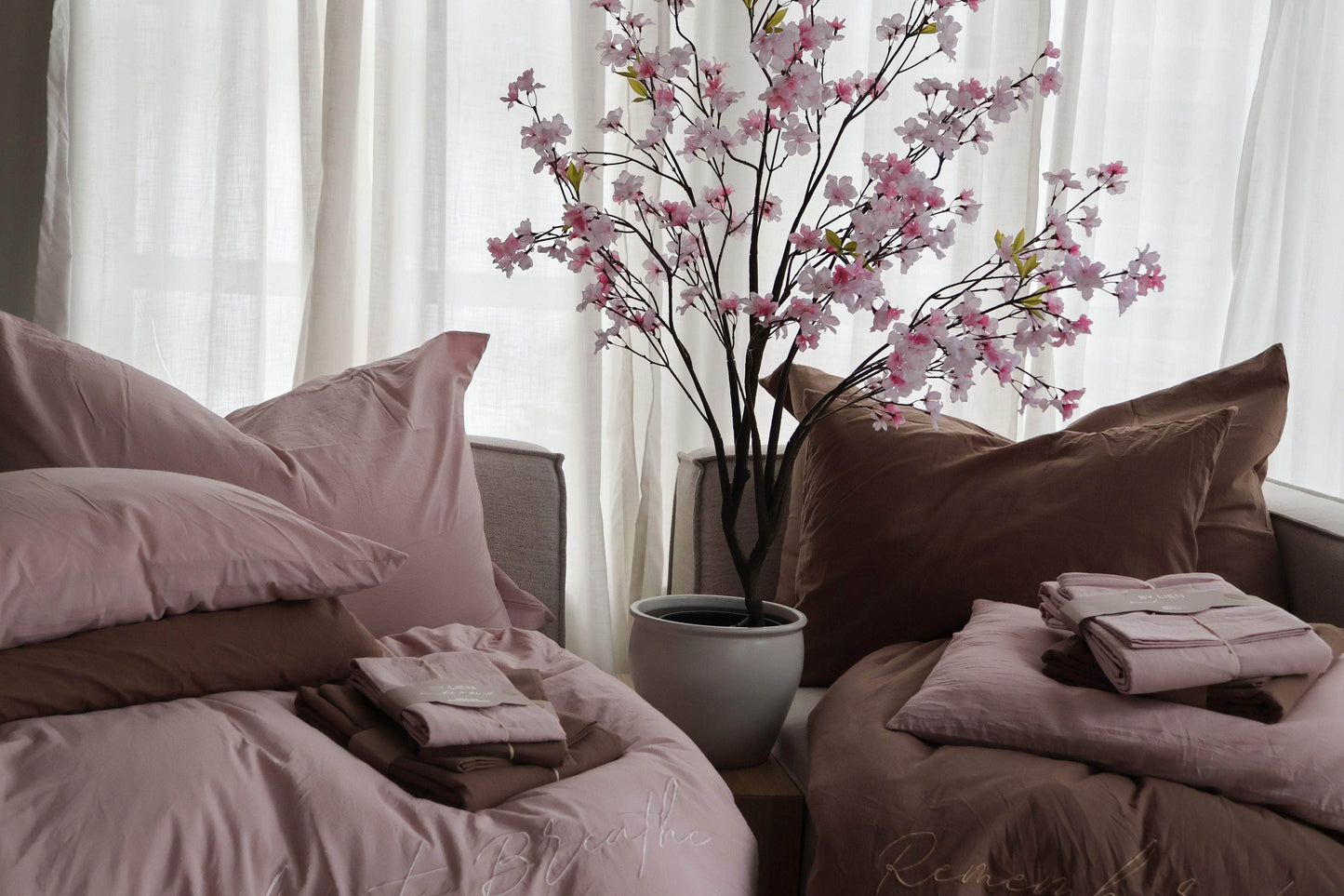 By Lien Delicate Sengetøy 200X140 - Icy Pink