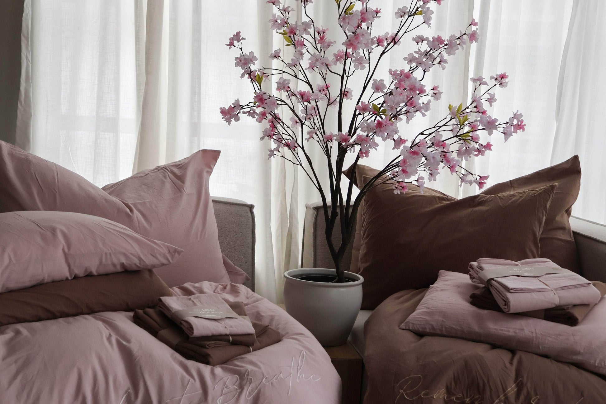 By Lien Delicate Sengetøy 200X140 - Icy Pink