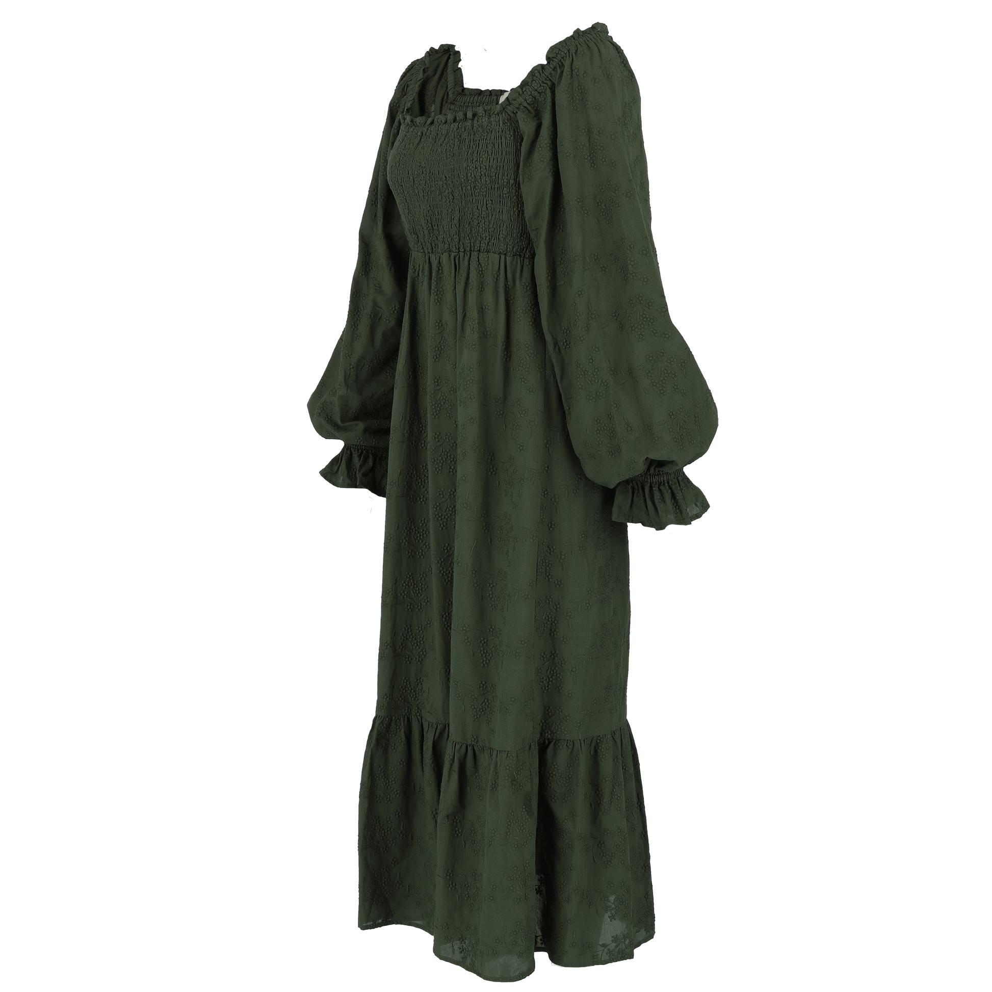 By Lien Forest Dress Maxi - Deep Depths