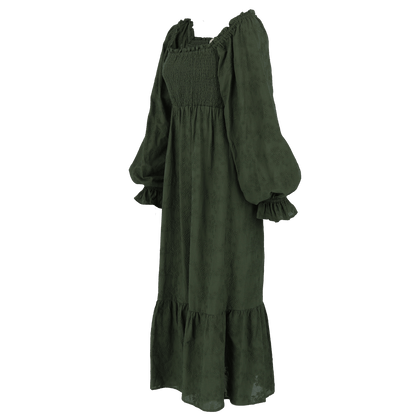 By Lien Forest Dress Maxi - Deep Depths