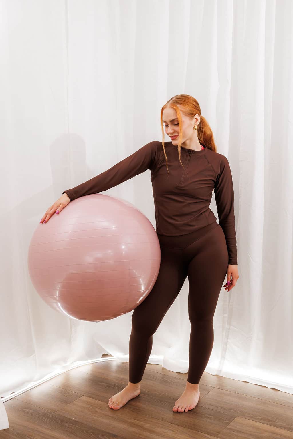 By Lien Namaste Yogaball – Rosa (75 cm)