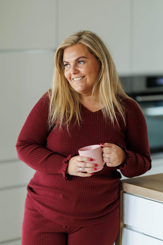 By Lien Reflect Ceramic Mug 1pk - Coral Blush