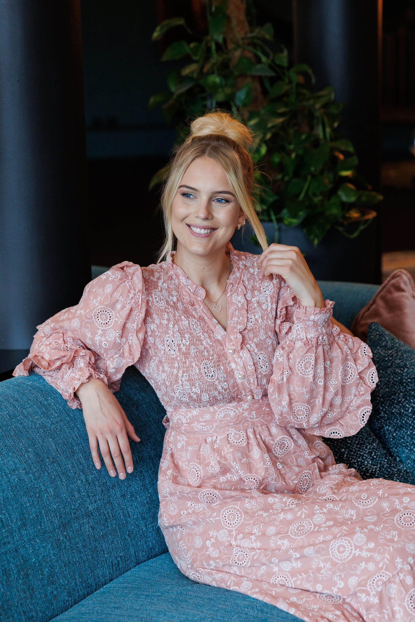 By Lien Riviera Maxi Kjole - Rosa