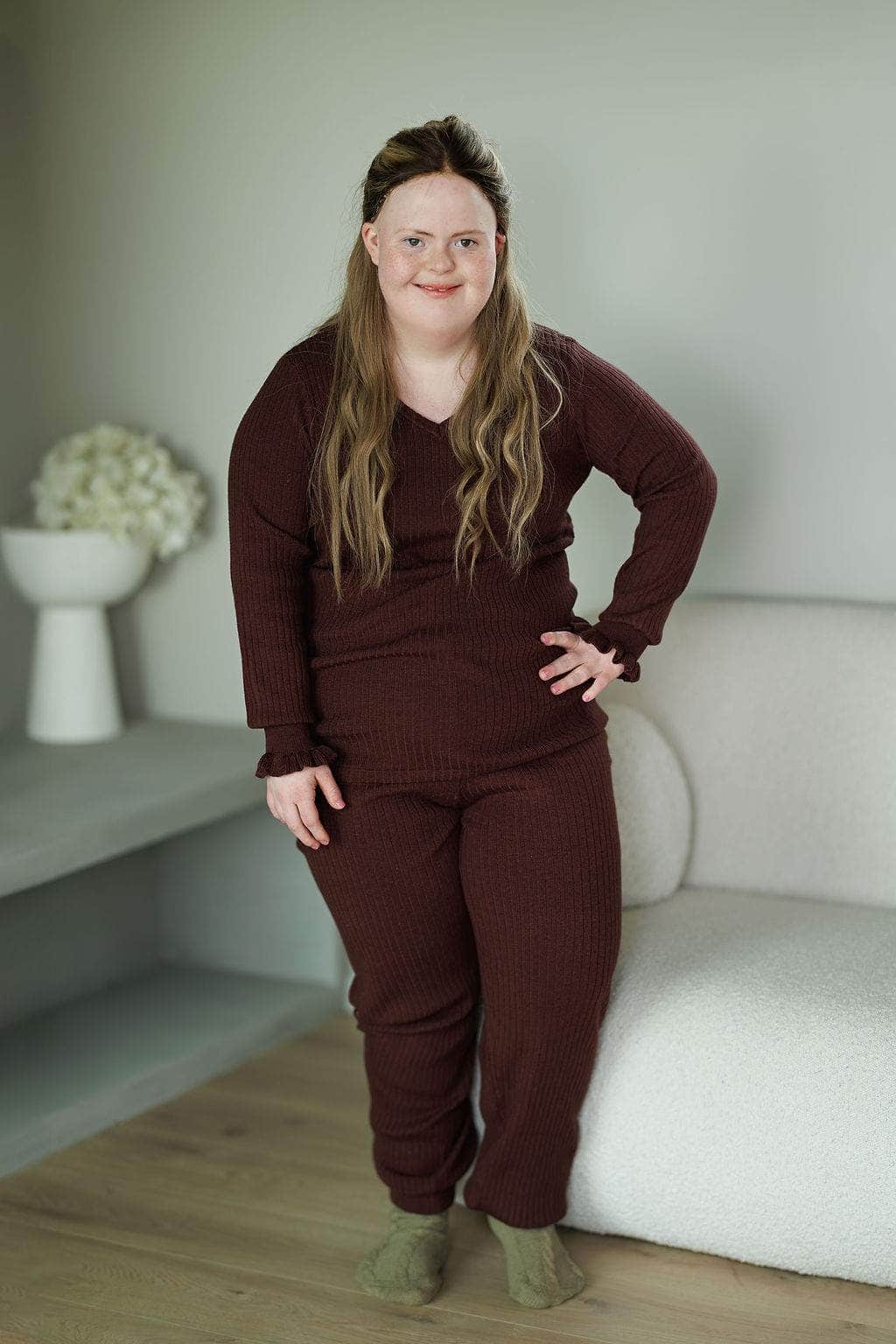 By Lien Signature Loungewear Bukse - Bitter Chocolate
