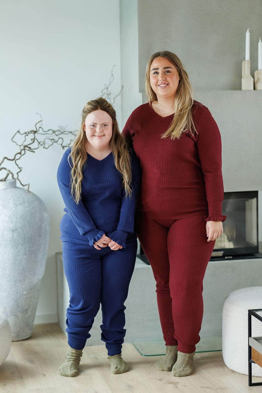 By Lien Signature Loungewear Bukse - Cabernet