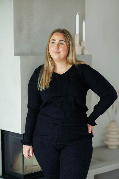 By Lien Signature Loungewear Genser - Black Onyx