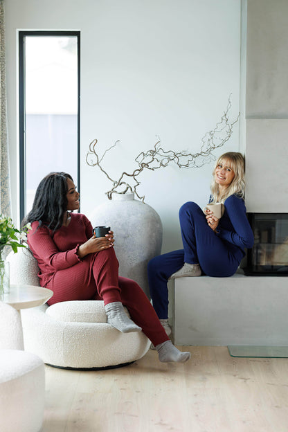 By Lien Signature Loungewear Genser - Cabernet