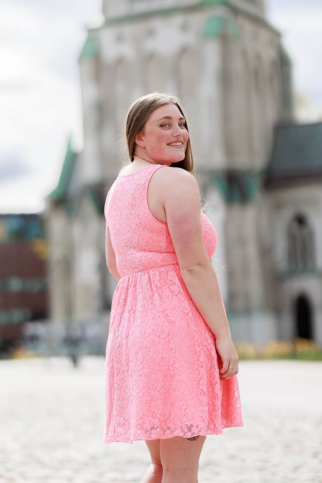 By Lien Therese Dress - Korall