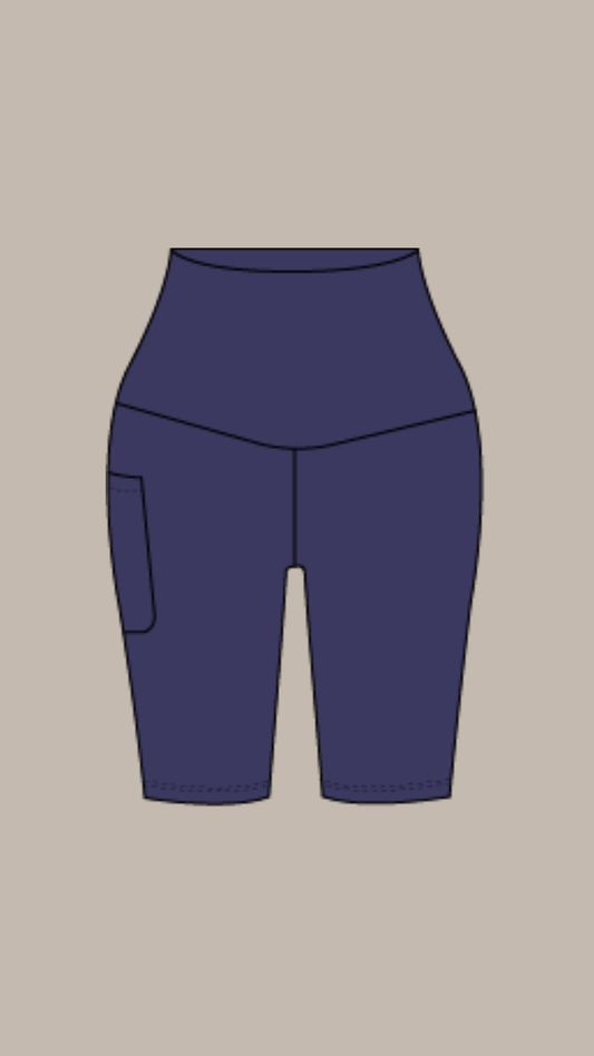 By Lien ZEN Shorts - Blue Ribbon