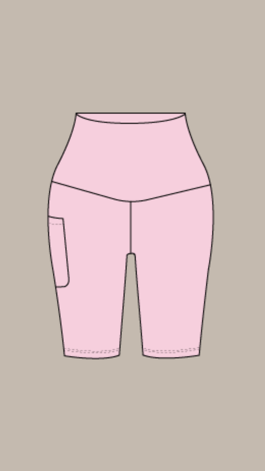 By Lien ZEN Shorts - Pink A Boo