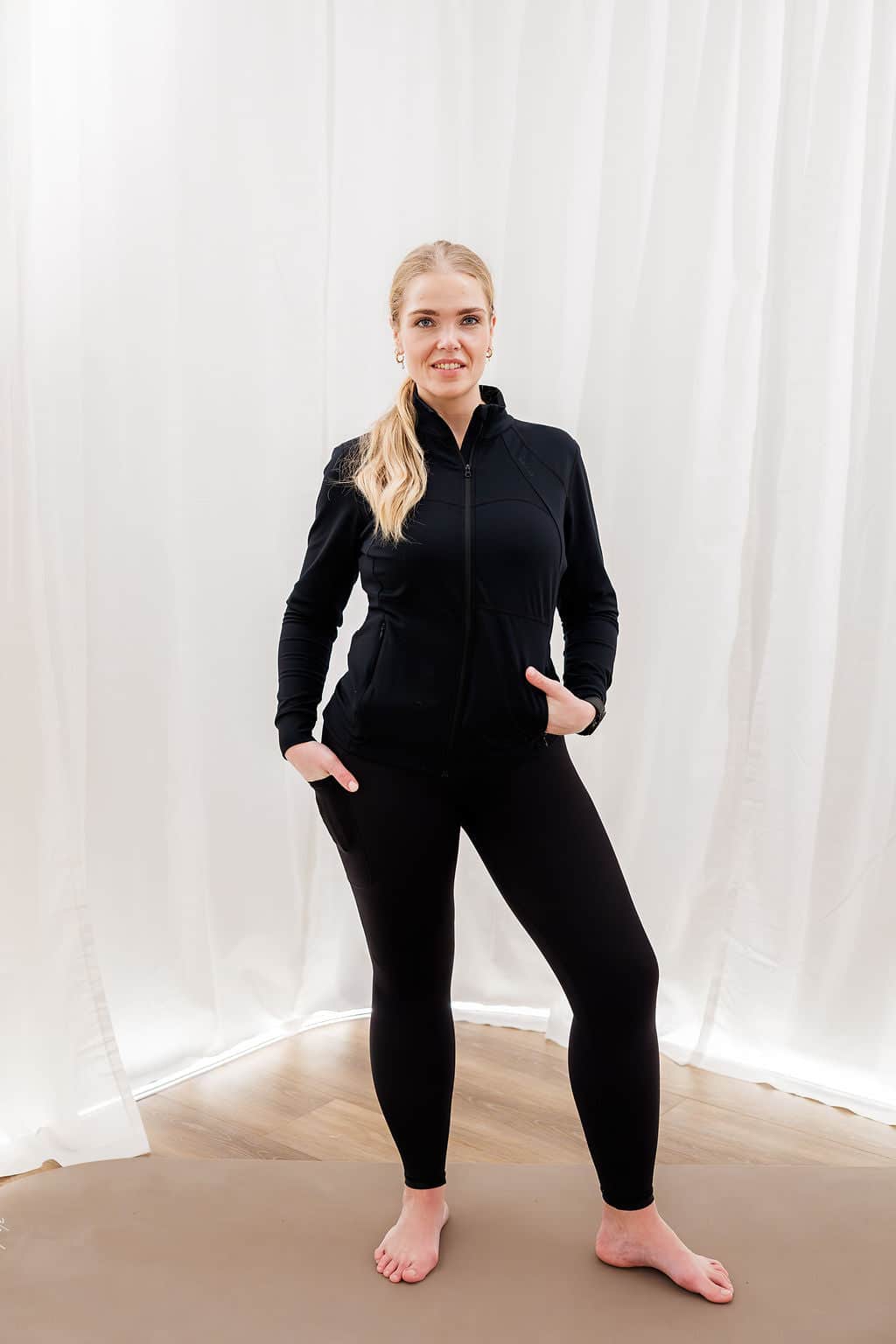 By Lien ZEN Treningsjakke - Black Onyx