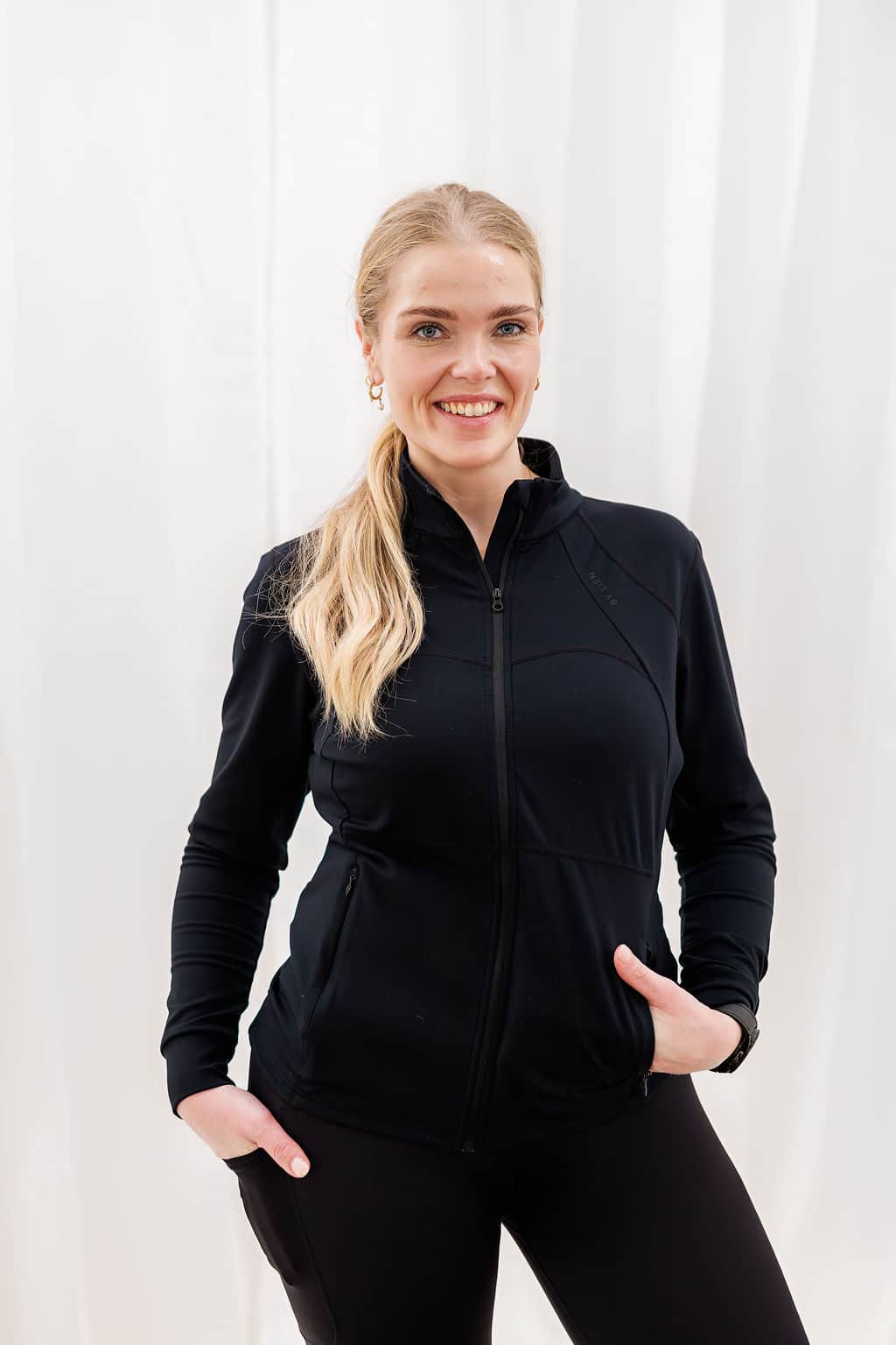 By Lien ZEN Treningsjakke - Black Onyx