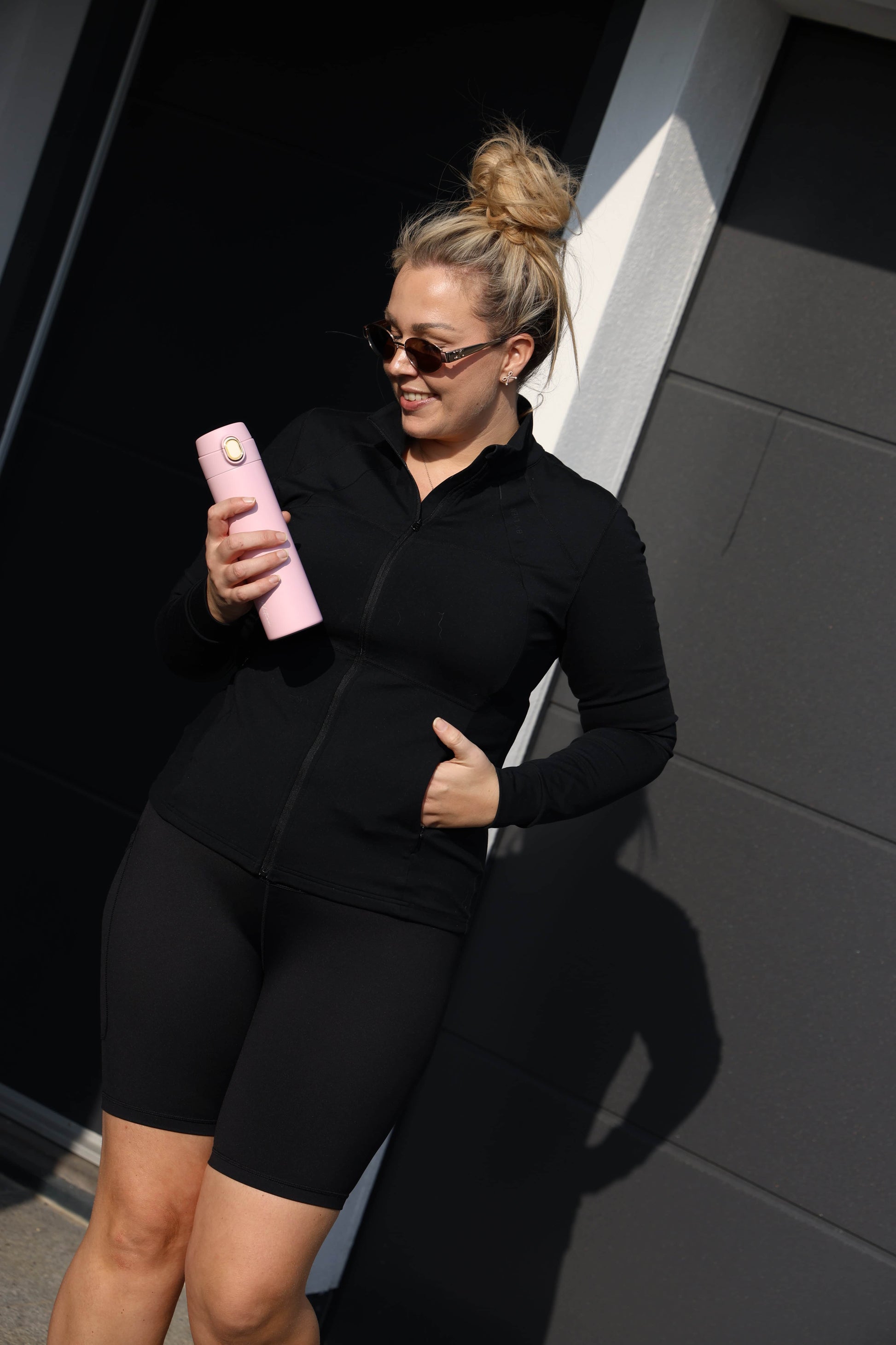 By Lien ZEN Treningsjakke - Black Onyx