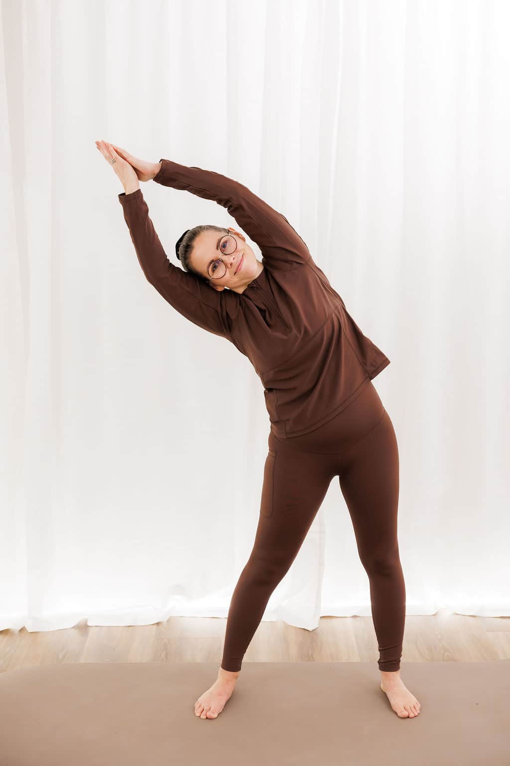 By Lien ZEN Treningstights m/sidelomme - Brun