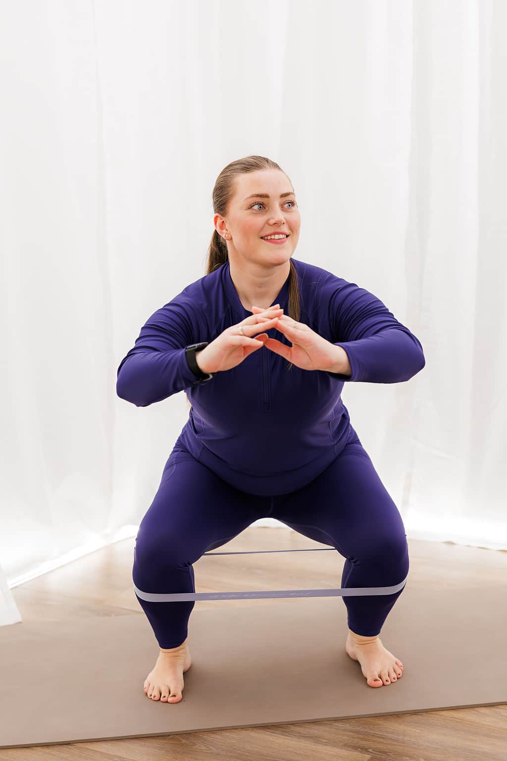 By Lien ZEN Treningstights rett m/ sidelomme - Blue Ribbon