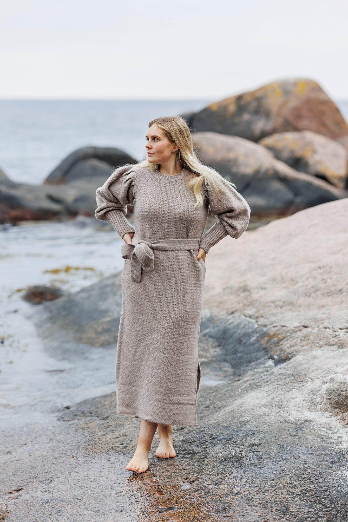 ByLien-Shop Chunky Dress - Simply Taupe