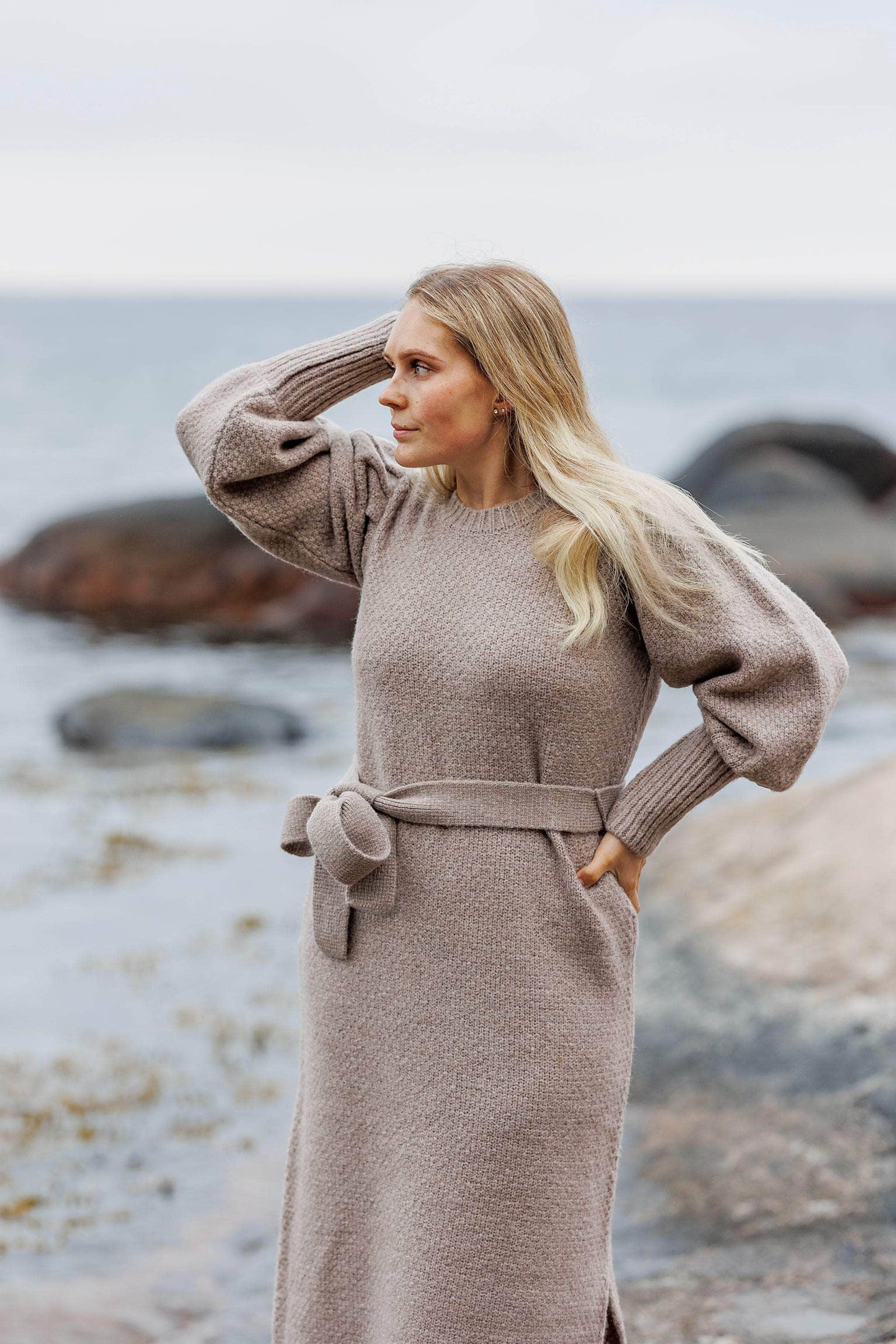 ByLien-Shop Chunky Dress - Simply Taupe