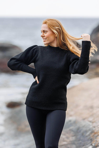 ByLien-Shop Chunky Sweater - Black Onyx