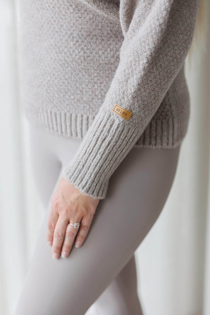 ByLien-Shop Chunky Sweater - Simply Taupe