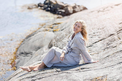 ByLien-Shop Delicate Morgenkåpe - Grønn
