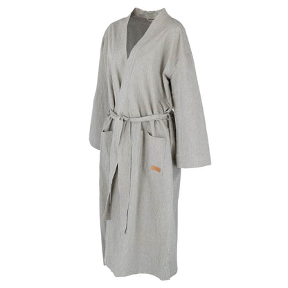 ByLien-Shop Delicate Morgenkåpe - Silver Sage