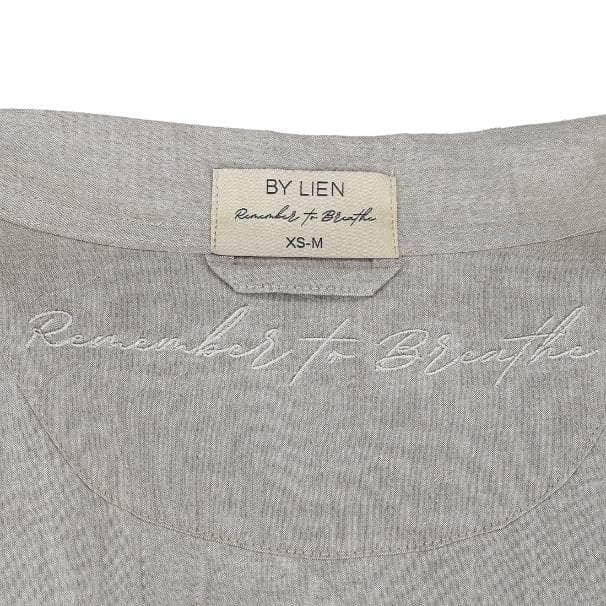 ByLien-Shop Delicate Morgenkåpe - Silver Sage