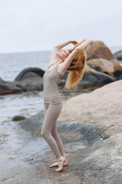 ByLien-Shop Heal Singlet - Simply Taupe